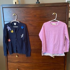 Crewcuts girl’s sweaters, size 7/8